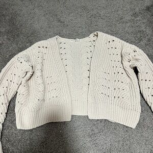 Women's Cream Cardigan